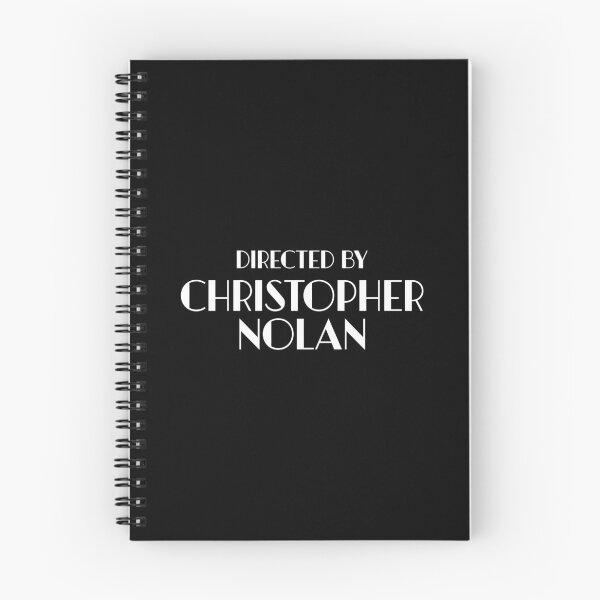 Aperçu de l'œuvre Réalisé par Christopher Nolan créée et vendue par keilamariadesig.
