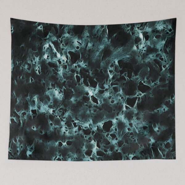 Item preview, Soft Teal Porous Stone Pattern designed and sold by SunshineWalker.