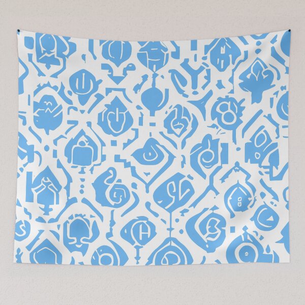 Item preview, Copy of Symbolic -  White and blue designed and sold by CGArtsy.