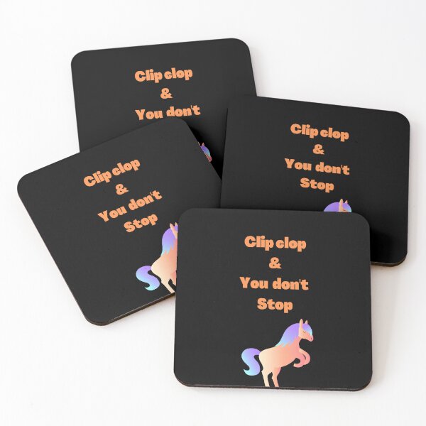 Item preview, Clip clop and you don't stop designed and sold by Balerie Rivera.