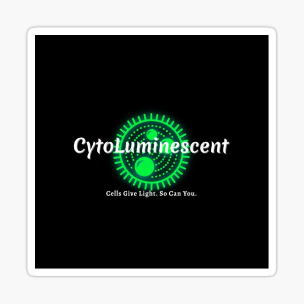 Official Logo of CytoLuminescent Sticker