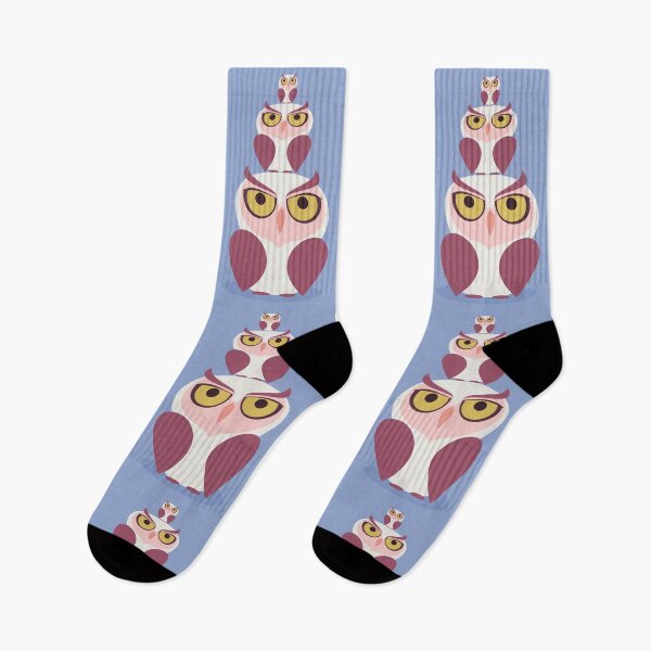 Item preview, OWLS THREE DEEP designed and sold by Jean Gregory Evans.