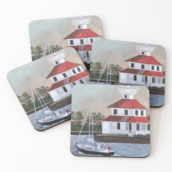 Item preview, New Canal Lighthouse designed and sold by Art by Judy Jones.