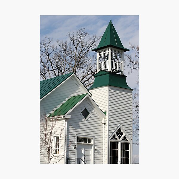 Item preview, Bell tower in daylight designed and sold by Irene Kenyon.