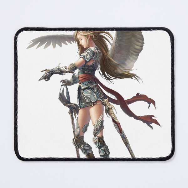 Item preview, girl angel, angel, girl warrior art designed and sold by Viktoriia Trubiichuk.
