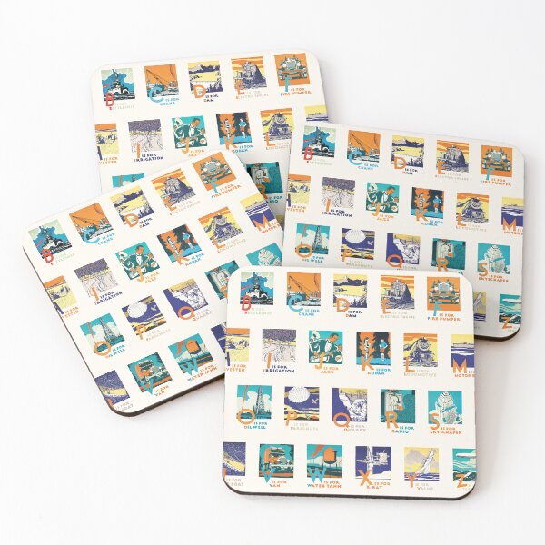 Item preview, Complete 1930 alphabet designed and sold by BrigitteCooper.