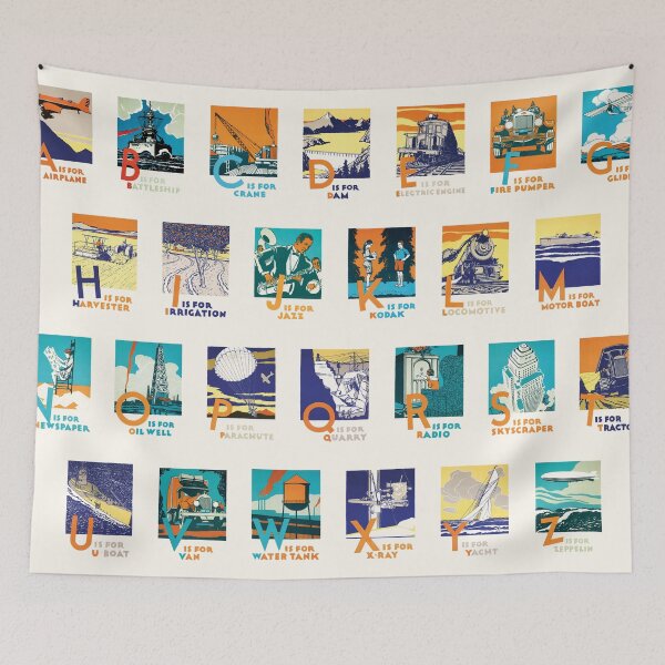 Item preview, Complete 1930 alphabet designed and sold by BrigitteCooper.