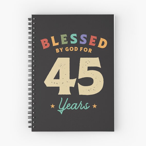 Item preview, Blessed By God For 45 Years Old - 45th Birthday designed and sold by cidolopez.