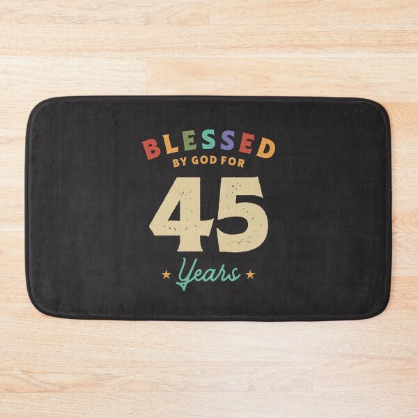 Item preview, Blessed By God For 45 Years Old - 45th Birthday designed and sold by cidolopez.