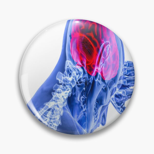 Item preview, fwc 0840 brain abstract art drawing designed and sold by fred chiea.