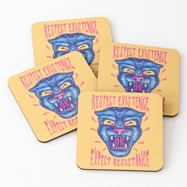 Item preview, Respect Existence or Expect Resistance - Black History Month Theme BHM 2021 | Black Panther Party | BHM meaning | 24 7 365 designed and sold by Any Color Designs.