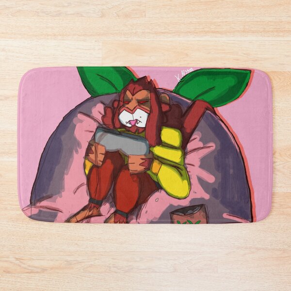 Item preview, Sun Wukong on a Peach Beanbag designed and sold by Weremoose.