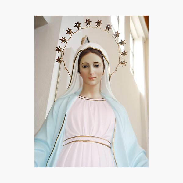 Mary of Medjugorje Photographic Print