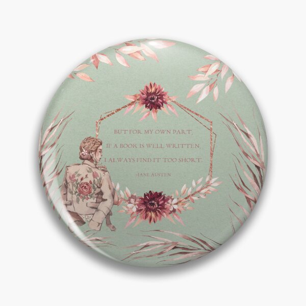 Item preview, Jane Austen Quote designed and sold by ThinkingInPixel.