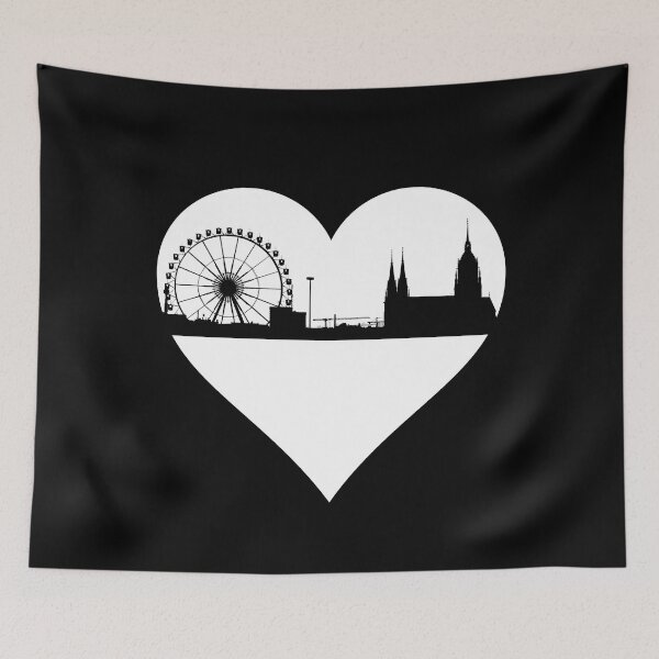 Item preview, Mei Bavaria Mei Oktoberfest Skyline Munich designed and sold by DerNerd.