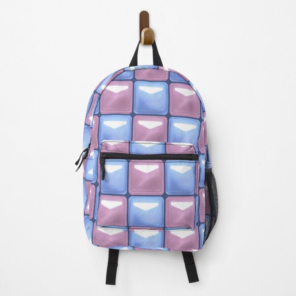 Item preview, Beat Saber Block Pattern 2022 - Baby Blue & Dusty Rose designed and sold by JessySketches.