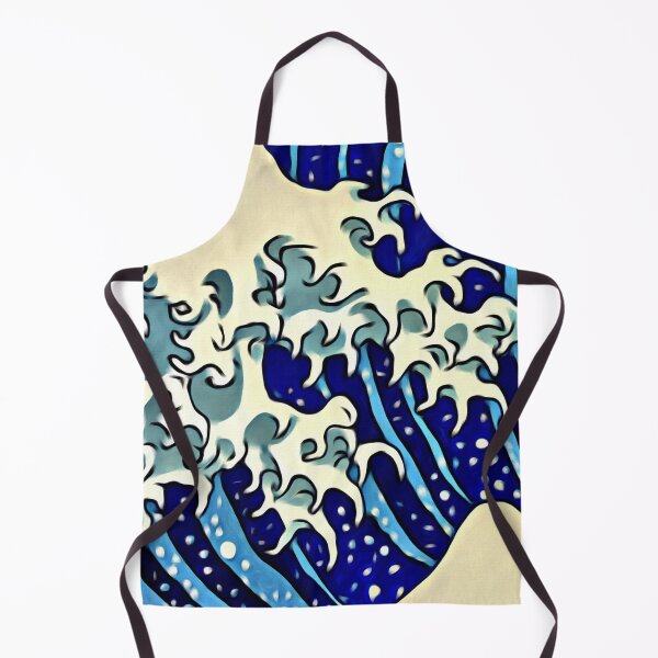 Item preview, Big wave, great wave pattern, for desk Mat Mouse Pads, mousepad designed and sold by Collagedream.