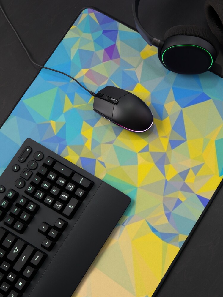 Alternate view of Polystone - Digital Abstract Mouse Pad