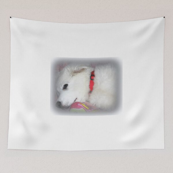 Item preview, My Sweetheart Zara...Pyrenean Mountain dog. designed and sold by vette.