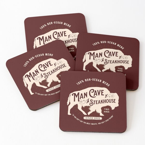Item preview, Man Cave Steakhouse designed and sold by ManCardDesigns.
