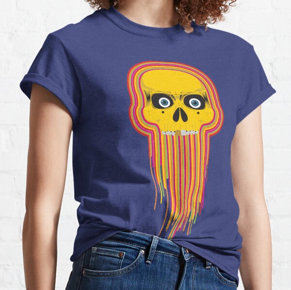 The Incredible Melting Skull Classic T-Shirt