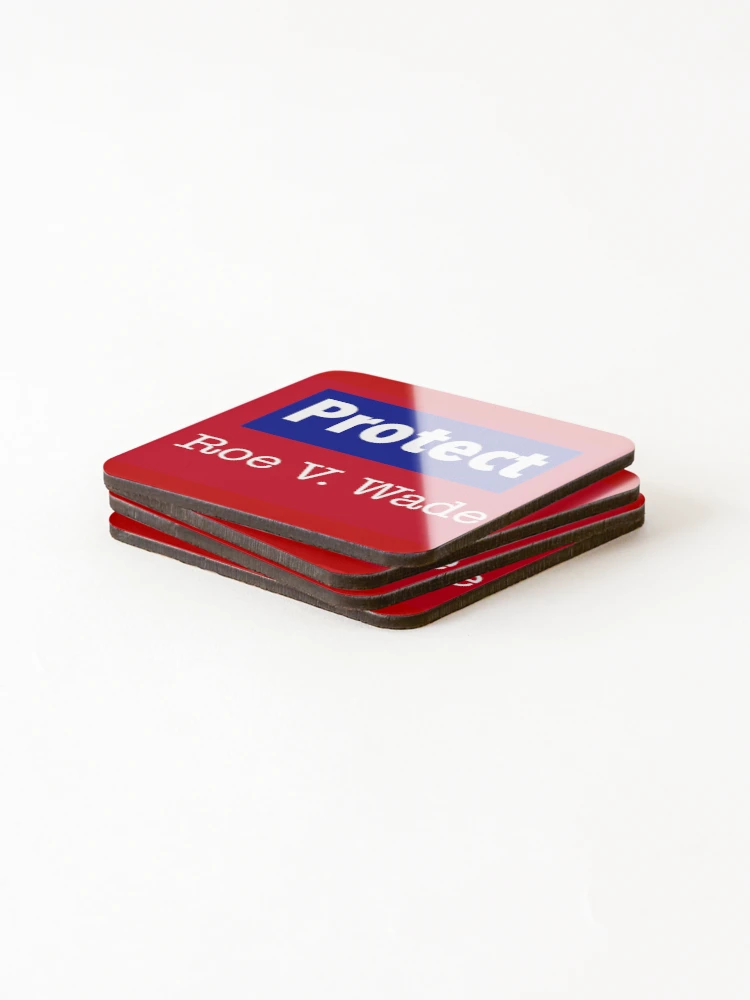 Thumbnail 4 of 5, Coasters (Set of 4), Protect Roe V. Wade designed and sold by Rachel the Artist .