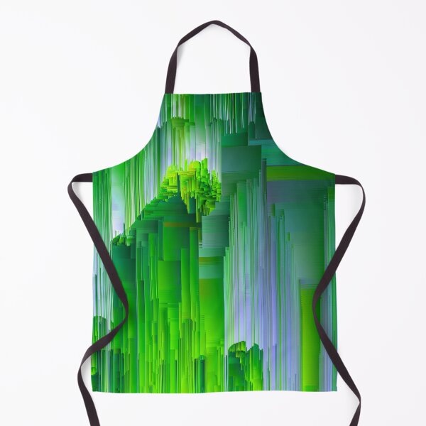 Artikelvorschau, Natur Glitchin '- abstrakte Pixel Kunst entworfen und verkauft von Jennifer Walsh Design.