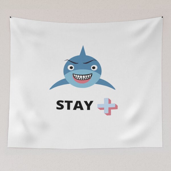 Item preview, this is me funny stay positive shark attack retro comedy designed and sold by Your  Dream.