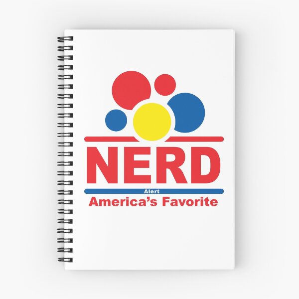 Item preview, nerd alert white  designed and sold by Andi Bird.