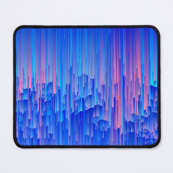 Item preview, Glitchy Rain - Abstract Pixel Art designed and sold by Jennifer Walsh Design.