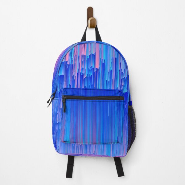 Item preview, Glitchy Rain - Abstract Pixel Art designed and sold by Jennifer Walsh Design.