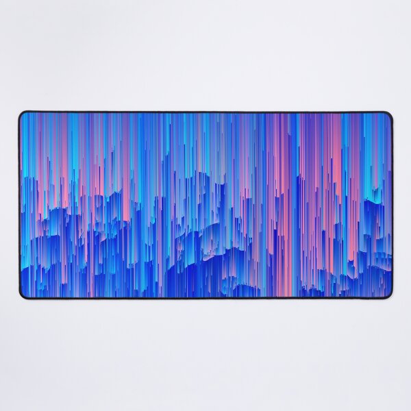Item preview, Glitchy Rain - Abstract Pixel Art designed and sold by Jennifer Walsh Design.