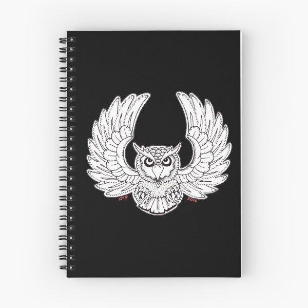 Item preview, White Flying Owl - Art By Kev G designed and sold by ArtByKevG.