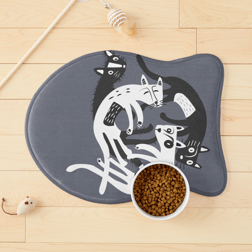 4 cats Pet Mat