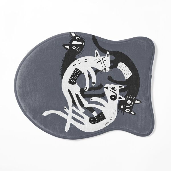 4 cats Cat Mat