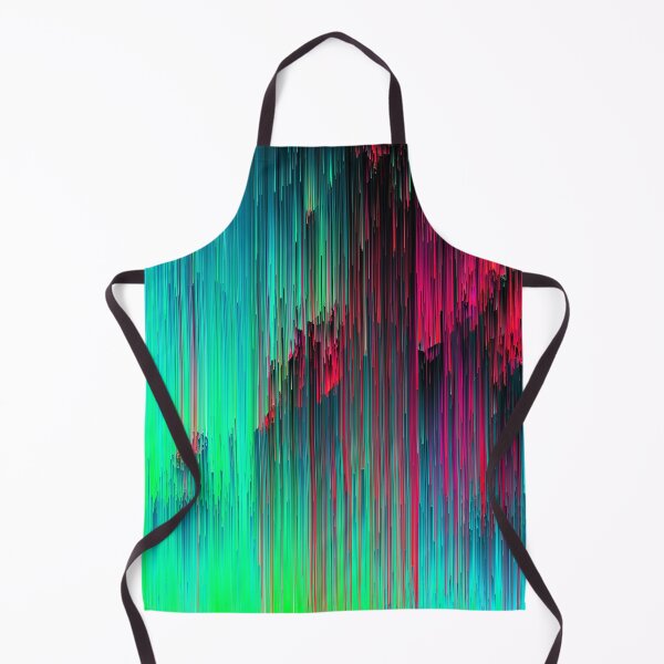 Artikelvorschau, Just Chillin '- Abstrakte Neon Glitch Pixel Art entworfen und verkauft von Jennifer Walsh Design.