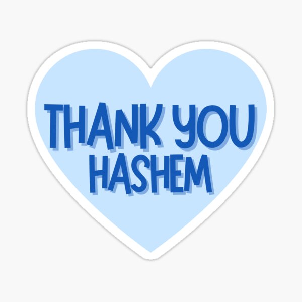 Item preview, Thank You Hashem designed and sold by Naomi G..