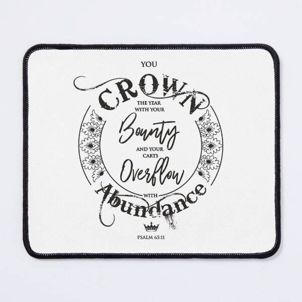 Item preview, Crown the year - Ps 65:11 designed and sold by AbideApparel.