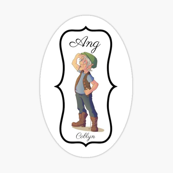 Ang Character Artwork Sticker