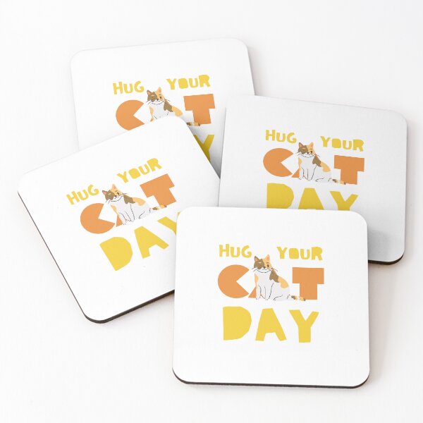 Item preview, Hug Your Cat Day designed and sold by Ahmed Hussain.