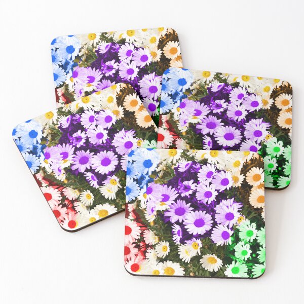 Item preview, Colorful daisies designed and sold by jumapa.
