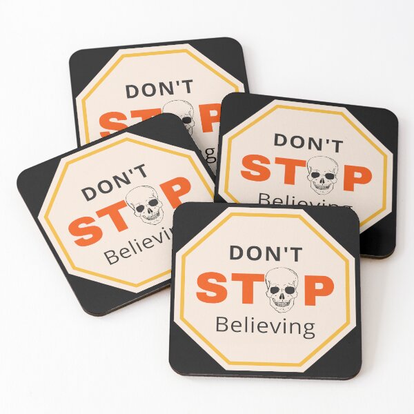 Item preview, don't stop believing  designed and sold by corpseCreations.