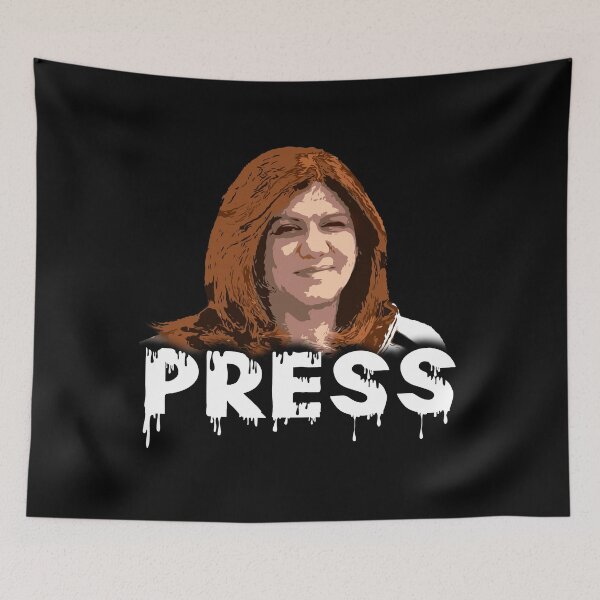 Item preview, Palestinian journalist Shireen Abu Aqleh designed and sold by AdamPO.
