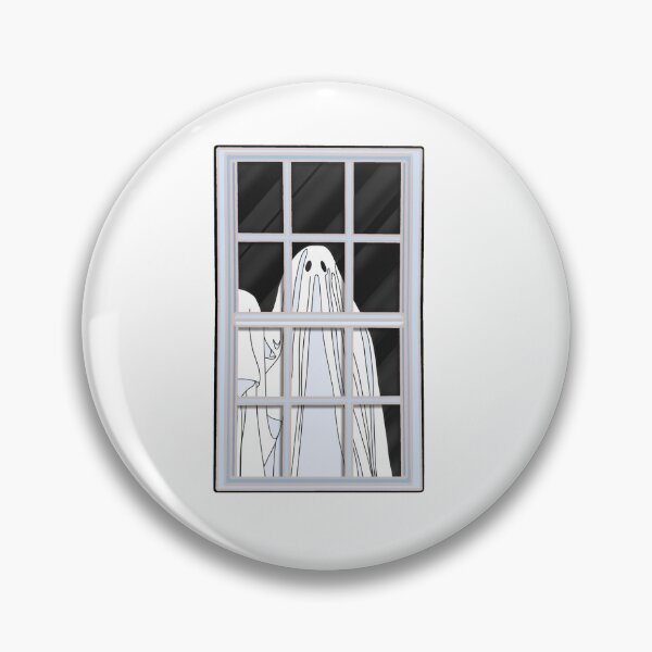 Item preview, Alfiler de ventana fantasma designed and sold by nerdpins.