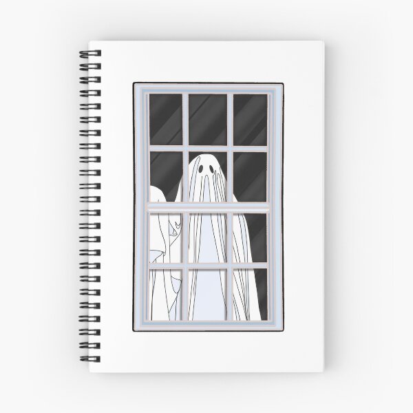 Item preview, Ghost Window Pin designed and sold by nerdpins.