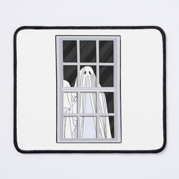 Item preview, Ghost Window Pin designed and sold by nerdpins.