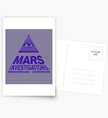 Mars Investigations Postcards