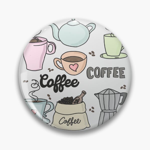 Item preview, Coffee cartoon for Coffee addicted everyone(colour palette, color palete) designed and sold by Sanaura.