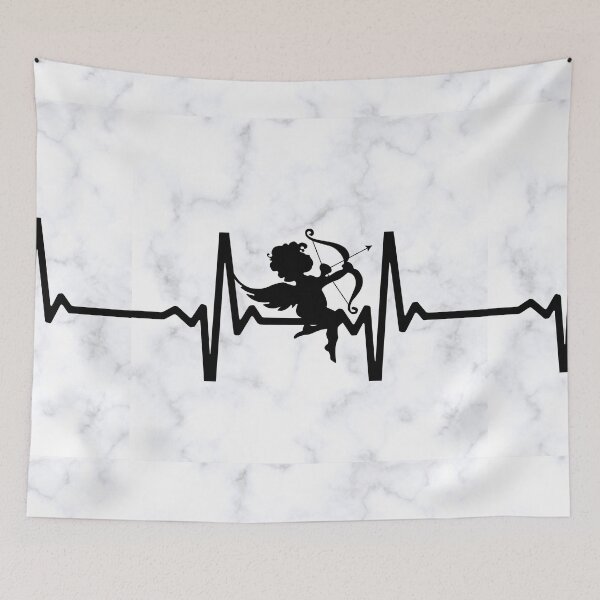 Item preview, The Archer Sitting On A Life Line White Marble Illustration designed and sold by MichelleCreative.