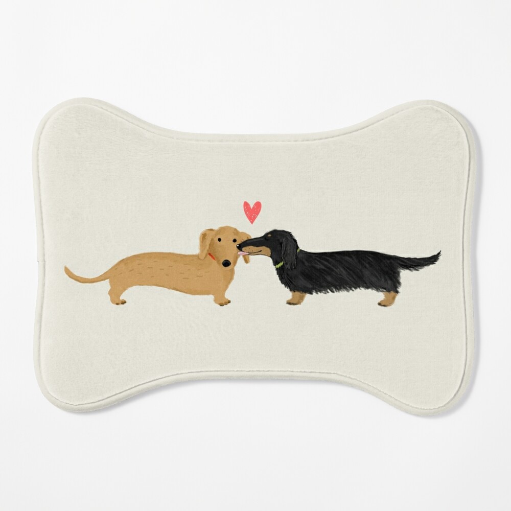 Dachshund Wiener Dog Bath Mat Dog Door Mat Floor Mats 